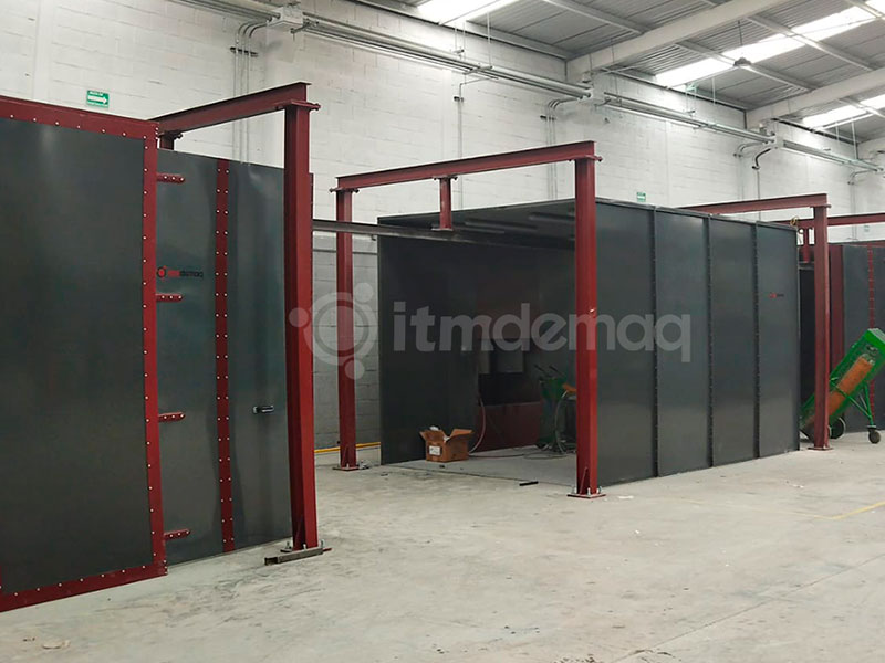 sistema de aplicacion de pintura electrostatica